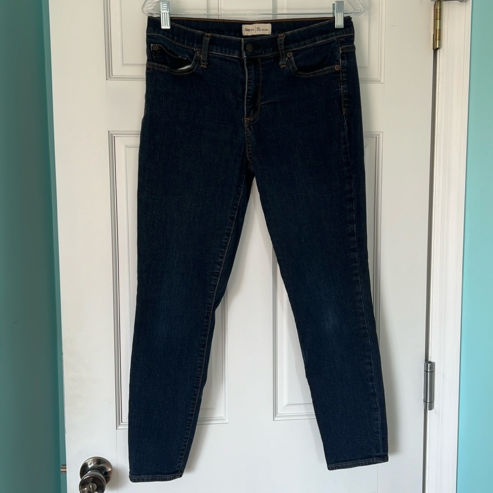 Gap 1969 Dark Wash True Skibny Jeans